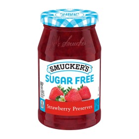 مربى فراولة بدون سكر مضاف 361غم smuckers