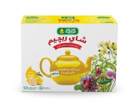 شاي ريجيم ايزيس بطعم الليمون 50 كيس