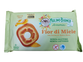 بسكويت ايطالي مولينو بيانكو بالعسل بدون جلوتين وبدون لاكتوز 250غم