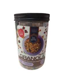 جرانولا لايت بايت شوفان بالشوكولاتة والبندق 340 غم