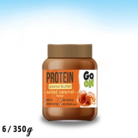 زبدة الفول السوداني الغنية بالبروتين بالكراميل المملح بدون سكر350غم